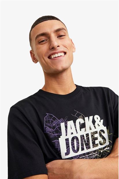 Jack&Jones Core Jcomap Logo Tee Ss Crew Neck Sn Erkek T-Shirt