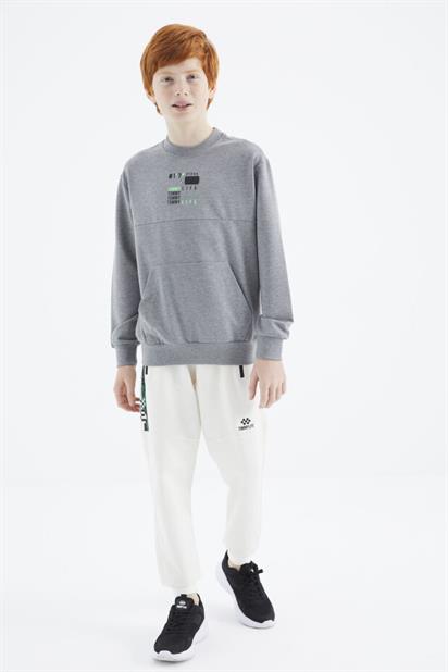 Tommy Life çocuk O Yaka Uzun Kol T-shirt