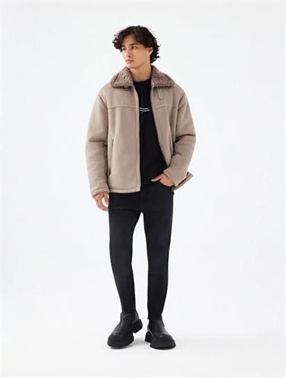 Loft Erkek Regular Kürklü Mont-LF2040817