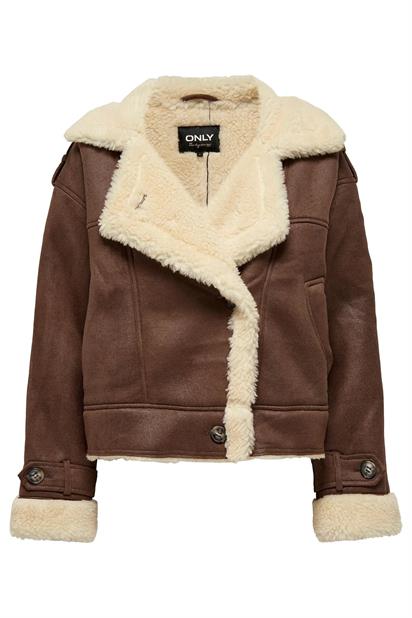 Only Onlylva Faux Suede Bonded Kadın Mont