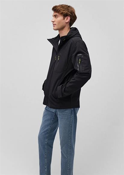 Mavi Kapüşonlu Erkek Scuba Ceket-0110264-900