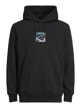 Jack&Jones Jcohıkıng Sweat Hood Erkek Sweatshirt 12216305