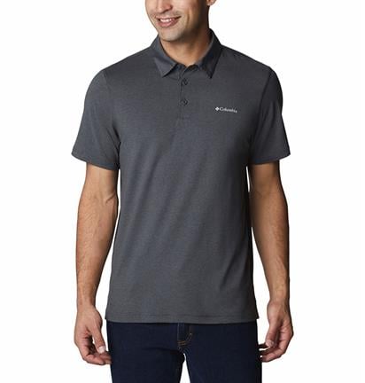 Columbia Tech Traıl Kısa Kollu Polo Erkek T-Shirt AO2933_013