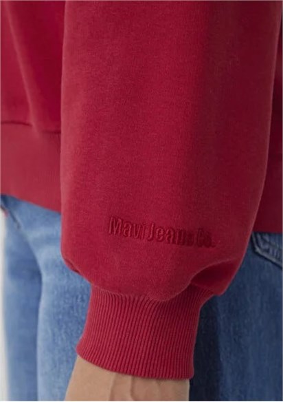 Mavi Bisiklet Yaka Basic Kadın Sweatshirt-1610198-70391