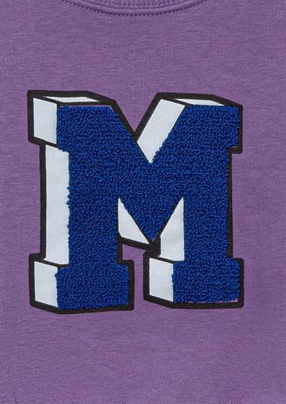 Mavi M Armalı Çocuk Sweatshirt 7S10079-88135