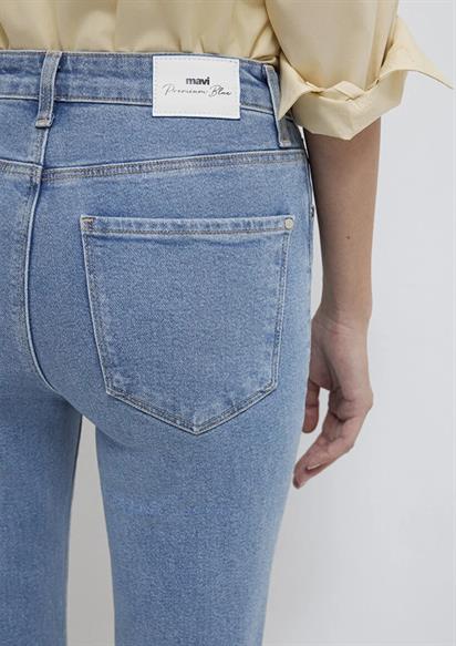 Mavi Vıola Mid Indigo Premium Blue Kadın Jean Pantolon 101048-91000