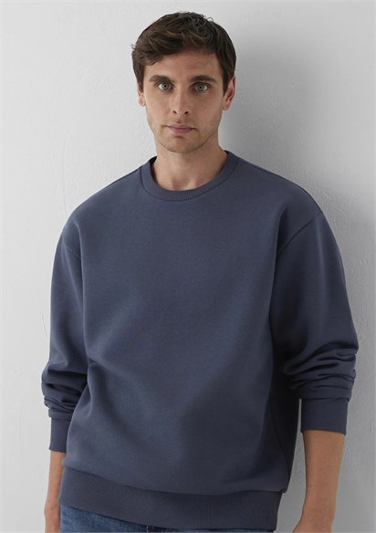 Mavi Bisiklet Yaka Unisex Sweatshirt 0S10276-70759