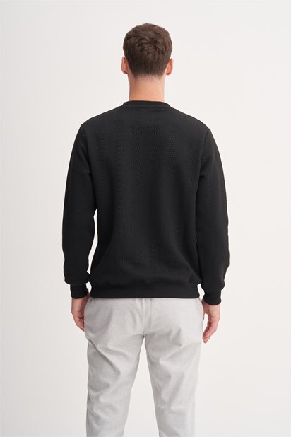 Cazador Erkek Bisiklet Yaka Sweatshirt 26KC53395