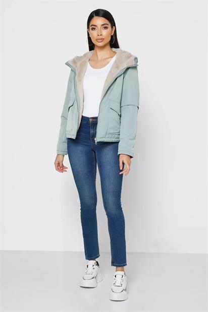 Only Onlydahlıa Rev. Fur Kadın Mont 15208777