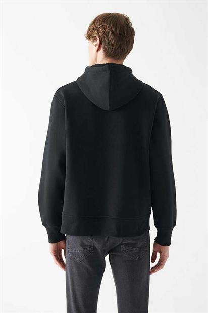 Mavi Kapişonlu Erkek Sweatshirt 065809-900