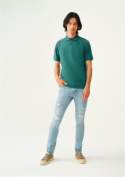 Loft Polo Yaka Kısa Kol  Erkek T-Shirt LF2035136