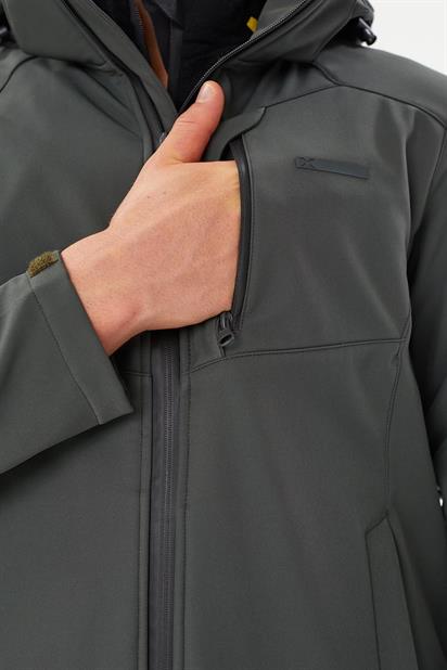 Exuma Erkek Softshell Mont-2411156