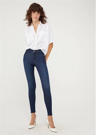 Mavi Alissa  Dark Golden Gold Kadın Pantolon