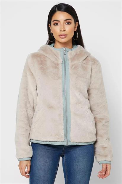 Only Onlydahlıa Rev. Fur Kadın Mont 15208777