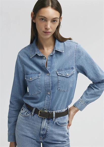 Mavi Merida Mid Kadın Gömlek 1210662-86492