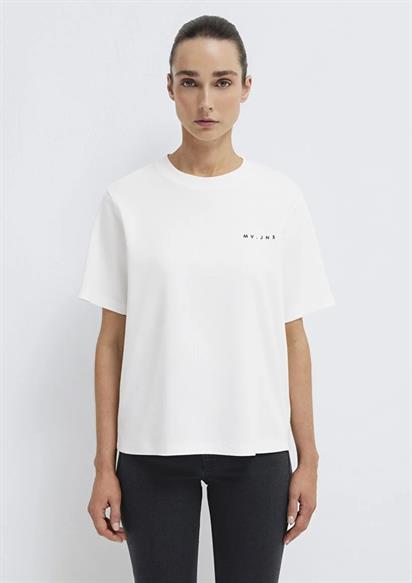 Mavi Mv Baskılı Kadın T-shirt 1613148-80194