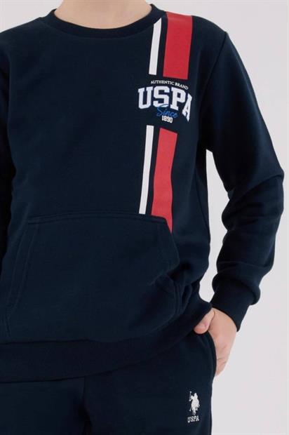 U.S. Polo Assn Kids Erkek Çocuk Eşofman Takımı US2200-G