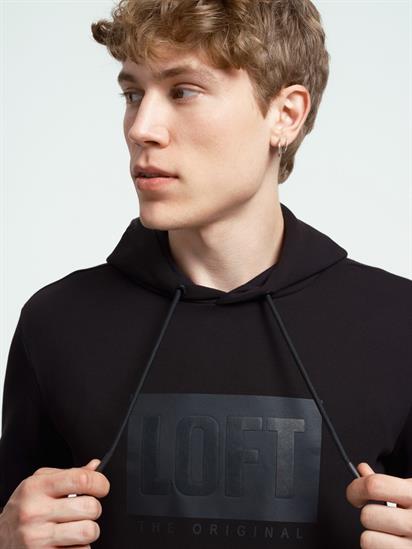 Loft Black M  Erkek Sweatshirt - LF2025698