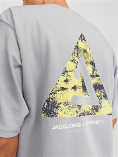 Jack&Jones  Jcotrıangle Tee Ss Crew Neck Sn Erkek T-Shirt 12253435
