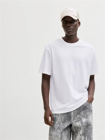 Jack Jones Jcofusıon Badge Tee SS Crew Neck LN Erkek T-Shırt-12289962