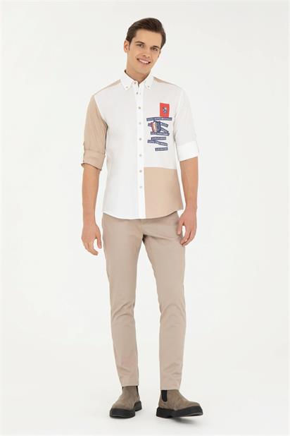 U.S. Polo Assn. Erkek Dokuma Spor Pantolon