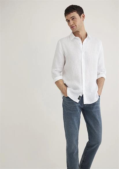 Mavi Erkek Uzun Kol Gömlek 0211466-620