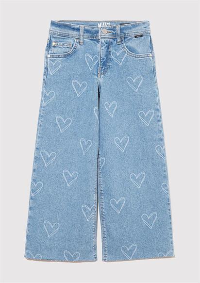 Mavi Lory Wide Leg Çocuk Jean-7010036-89486