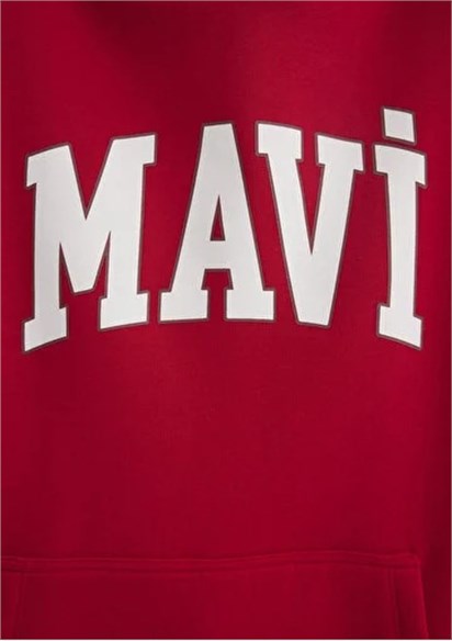 Mavi Logo Bakılı Kadın Oversize Sweatshirt-1600361-86417