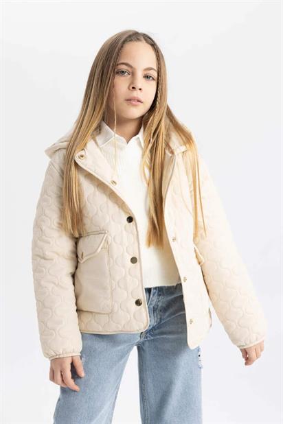 Defacto Kız  Çocuk Ceket