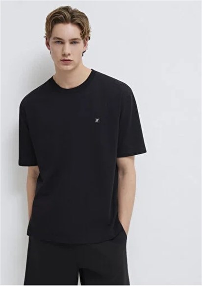 Mavi Pro Baskılı Erkek T-shirt-0613442-900