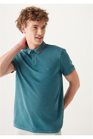 Mavi Polo Tişört Petrol Yeşili 065920-30708