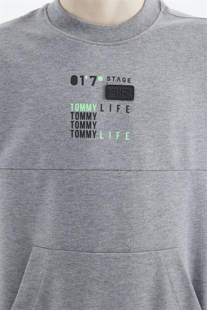 Tommy Life çocuk O Yaka Uzun Kol T-shirt