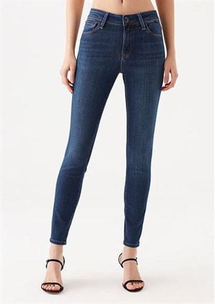 Mavi Tess Indigo Gold Luxury Kadın Pantolon