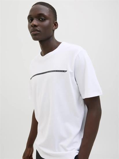 Jack&Jones Core Jcofusıon Full Brandıng Tee Ss Crew Noos Erkek T-Shirt 12273120