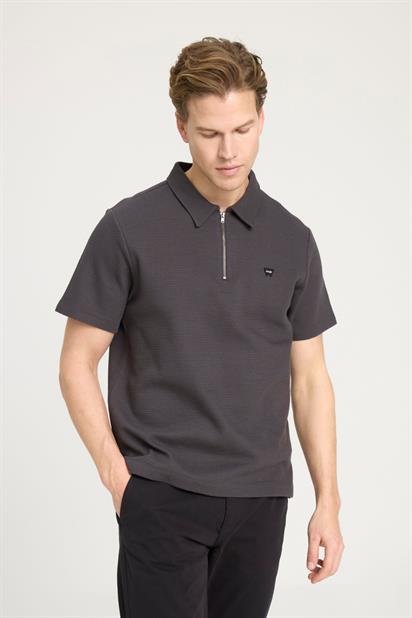 Wrangler Yarım Fermuarlı Polo Erkek T-shirt W7NQ20528633W