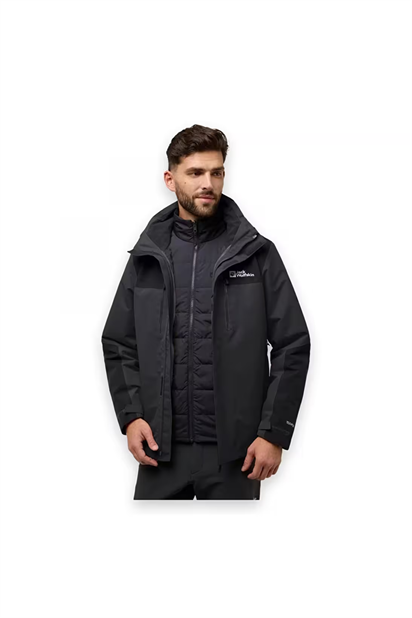 Jack Wolfskin Jasper 3In1 Jkt M Erkek Outdoor Mont