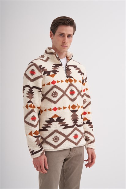 Cazador Dik Yaka Erkek Sweatshirt 26KC52440