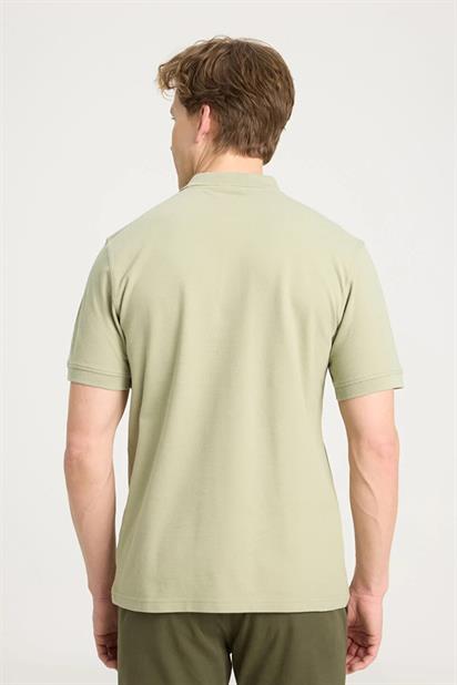Lee Kısa Kollu Polo Erkek T-shirt W7D5K4XX2T37Y