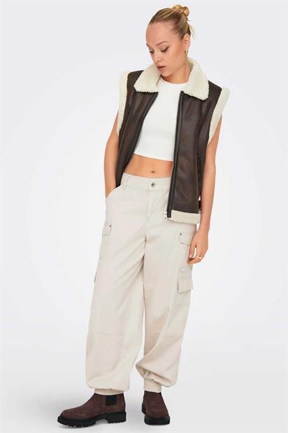 Only Onlbetty Bonded Waıstcoat Kadın Yelek