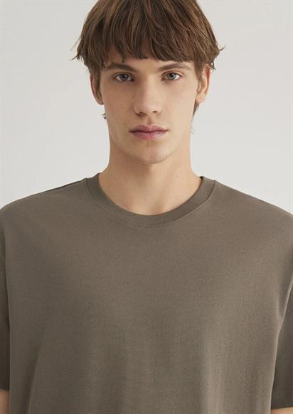 Mavi Kısa Kol  Bungee Cord Erkek T-Shirt 066249-70376