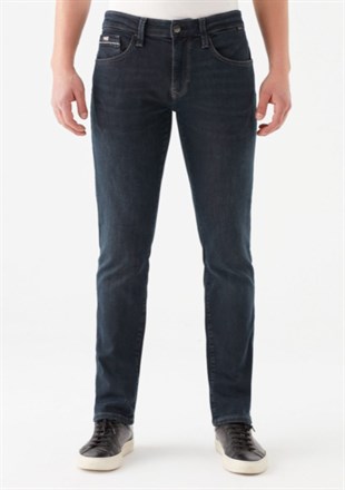 Mavi Marcus Dark Foggy Mavi Jet Black Erkek Pantolon