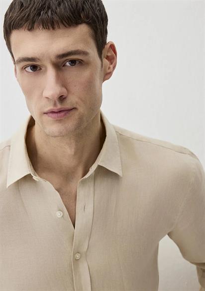 Mavi Uzun Kol Erkek Gömlek 0211466-70004