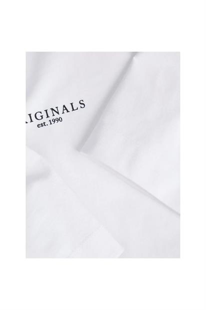 Jack&Jones Orıgınals Jorsantorını Tee Ss Crew Neck Erkek T-Shirt