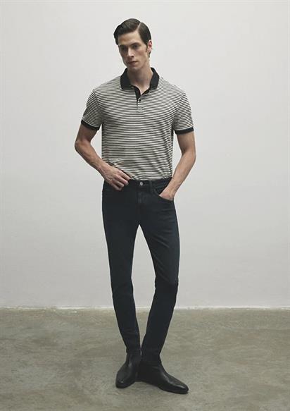 Mavi James Foggy Ink Lux Black Erkek Jean