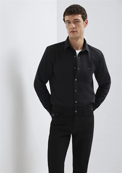 Mavi Regular Fit  Black Erkek Gömlek-0211865-90850