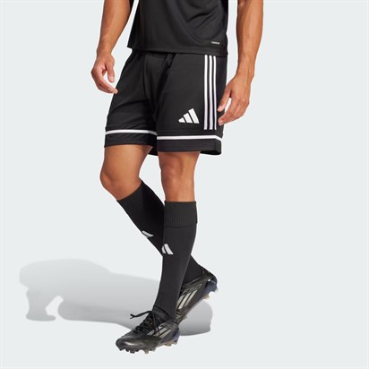 Adidas Squa25 Sho M Black/Black/Whıte Erkek Şort JN5469