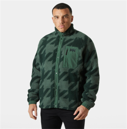 Helly Hansen Panorama Prınted Pıle Snap Erkek Mont HHA.63349