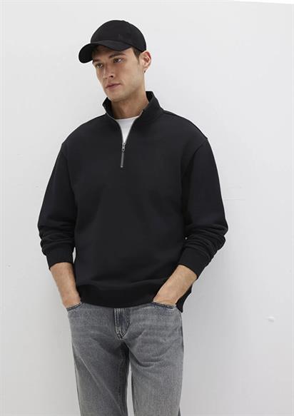 Mavi Yarım Fermuarlı Sweat -M0S10419-900
