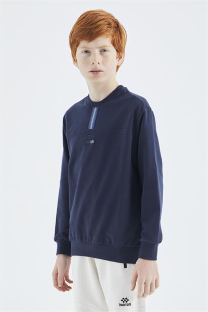 Tommy Life çocuk O Yaka Uzun Kol T-shirt