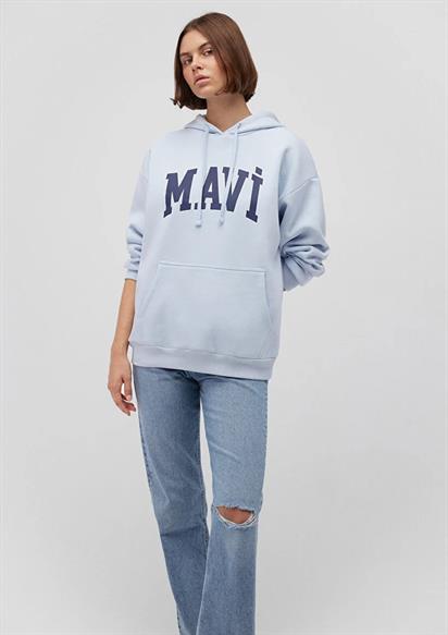 Mavi Logo Kadın Sweatshirt